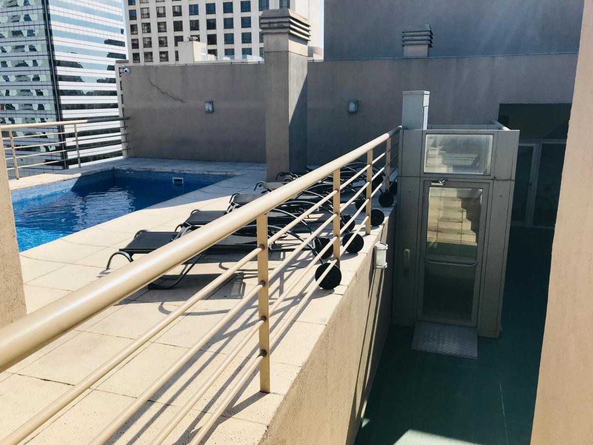 Apartamento Centrico Y Moderno Con Balcon, Piscina, Gimnasio Y Laundry Buenos Aires Eksteriør billede