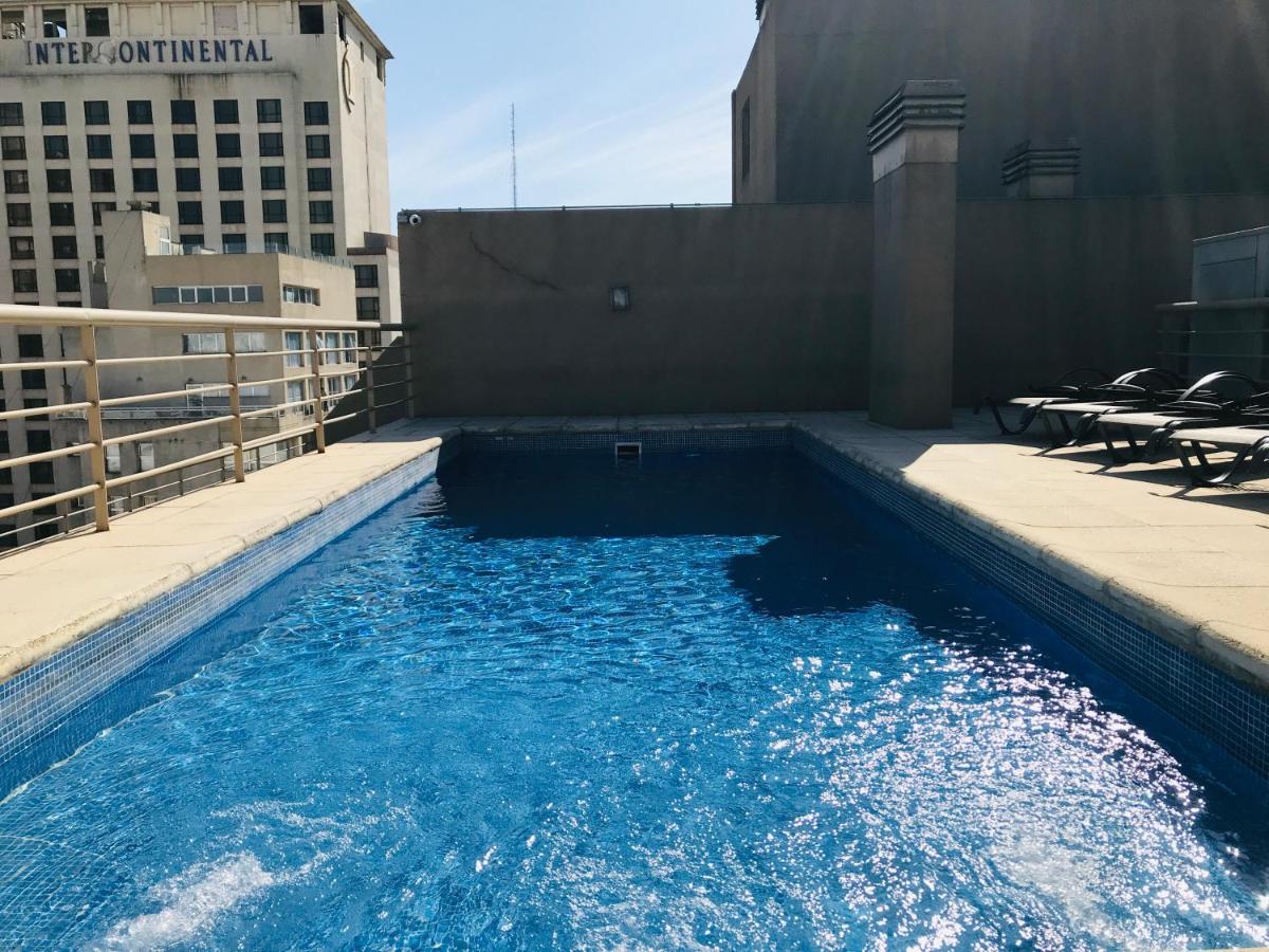 Apartamento Centrico Y Moderno Con Balcon, Piscina, Gimnasio Y Laundry Buenos Aires Eksteriør billede