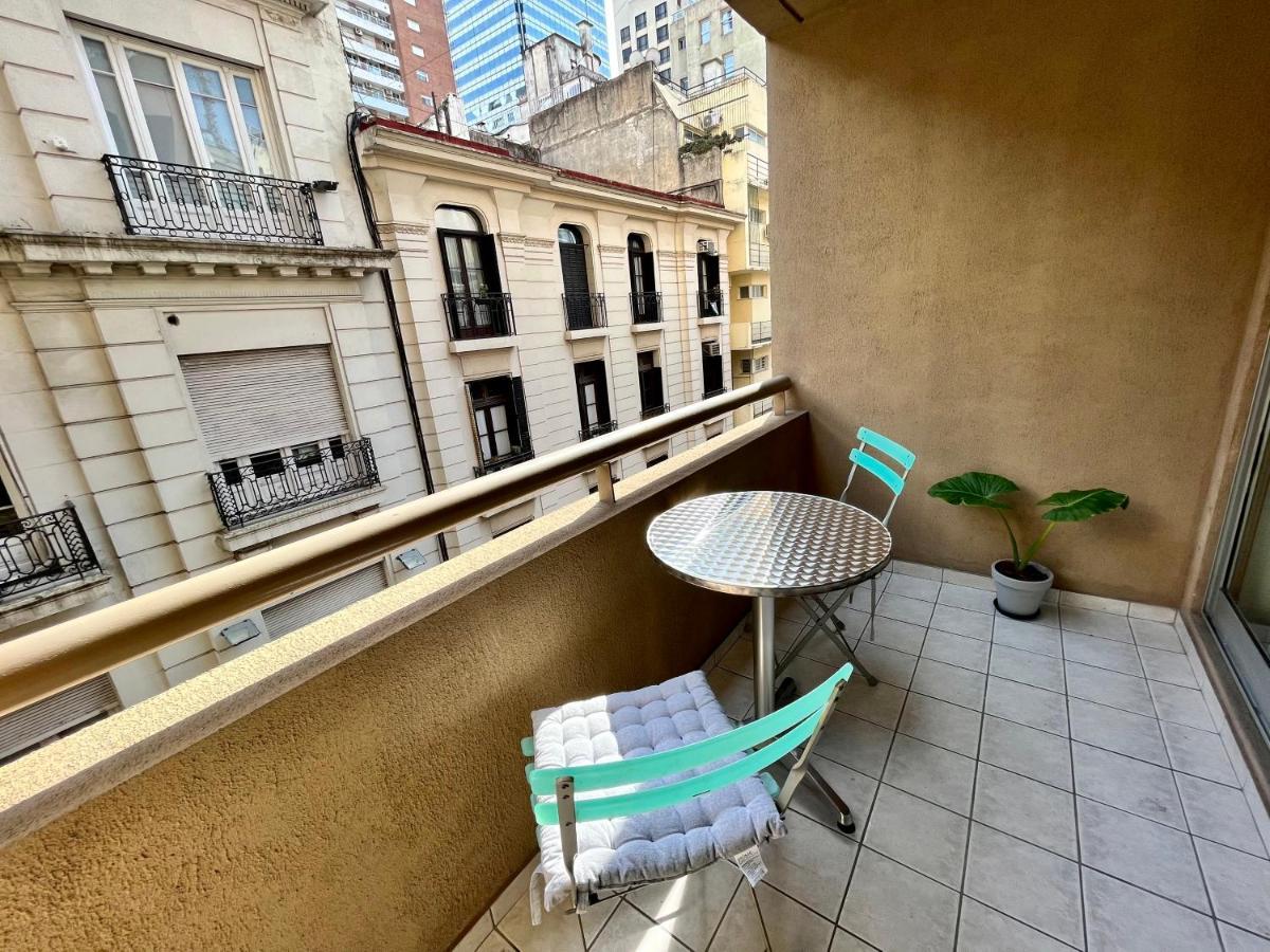 Apartamento Centrico Y Moderno Con Balcon, Piscina, Gimnasio Y Laundry Buenos Aires Eksteriør billede