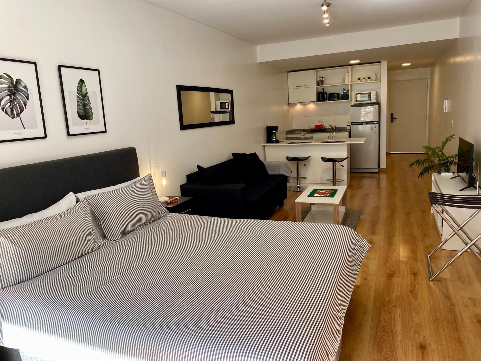 Apartamento Centrico Y Moderno Con Balcon, Piscina, Gimnasio Y Laundry Buenos Aires Eksteriør billede